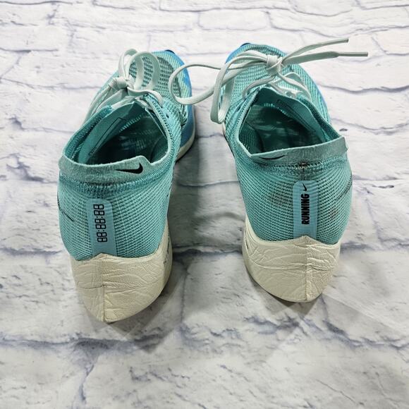 Nike WOMENS SIZE 8.5 ZoomX Vaporfly Next 2 Aurora Green Running Shoes CU4123-300 - Picture 6 of 9